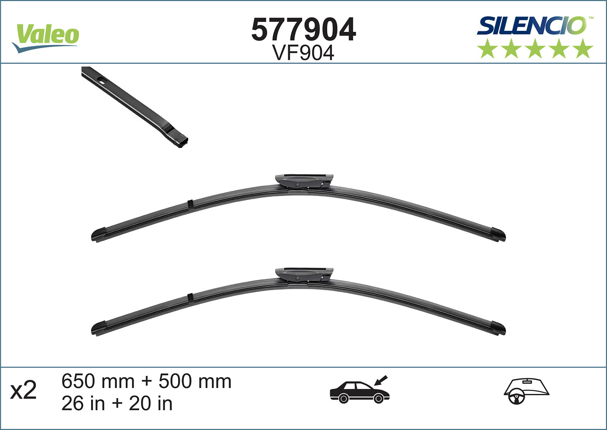 Lamela stergator 577904 VALEO